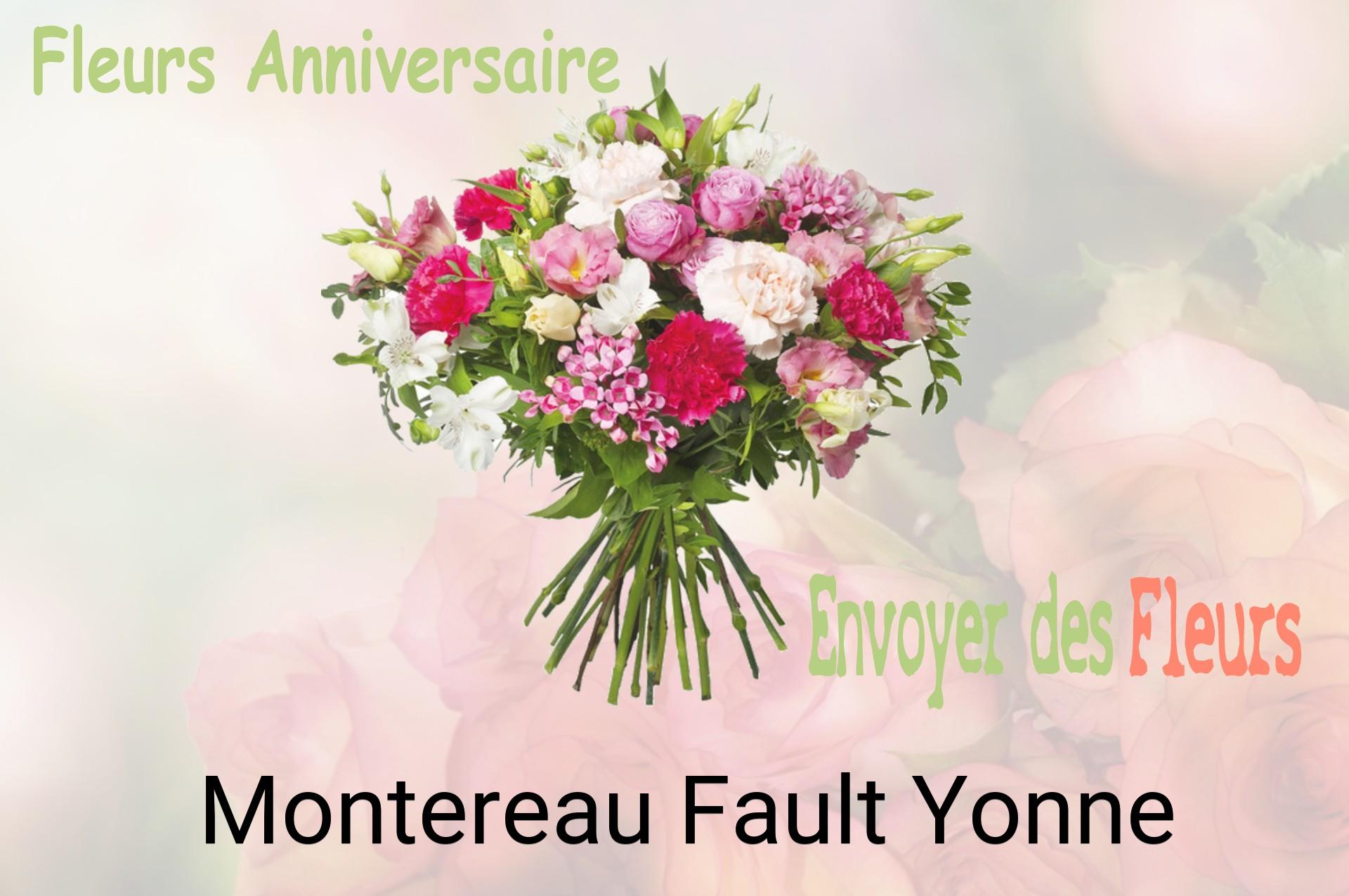 Bouquet de fleurs d’anniversaire livré à Montereau-Fault-Yonne