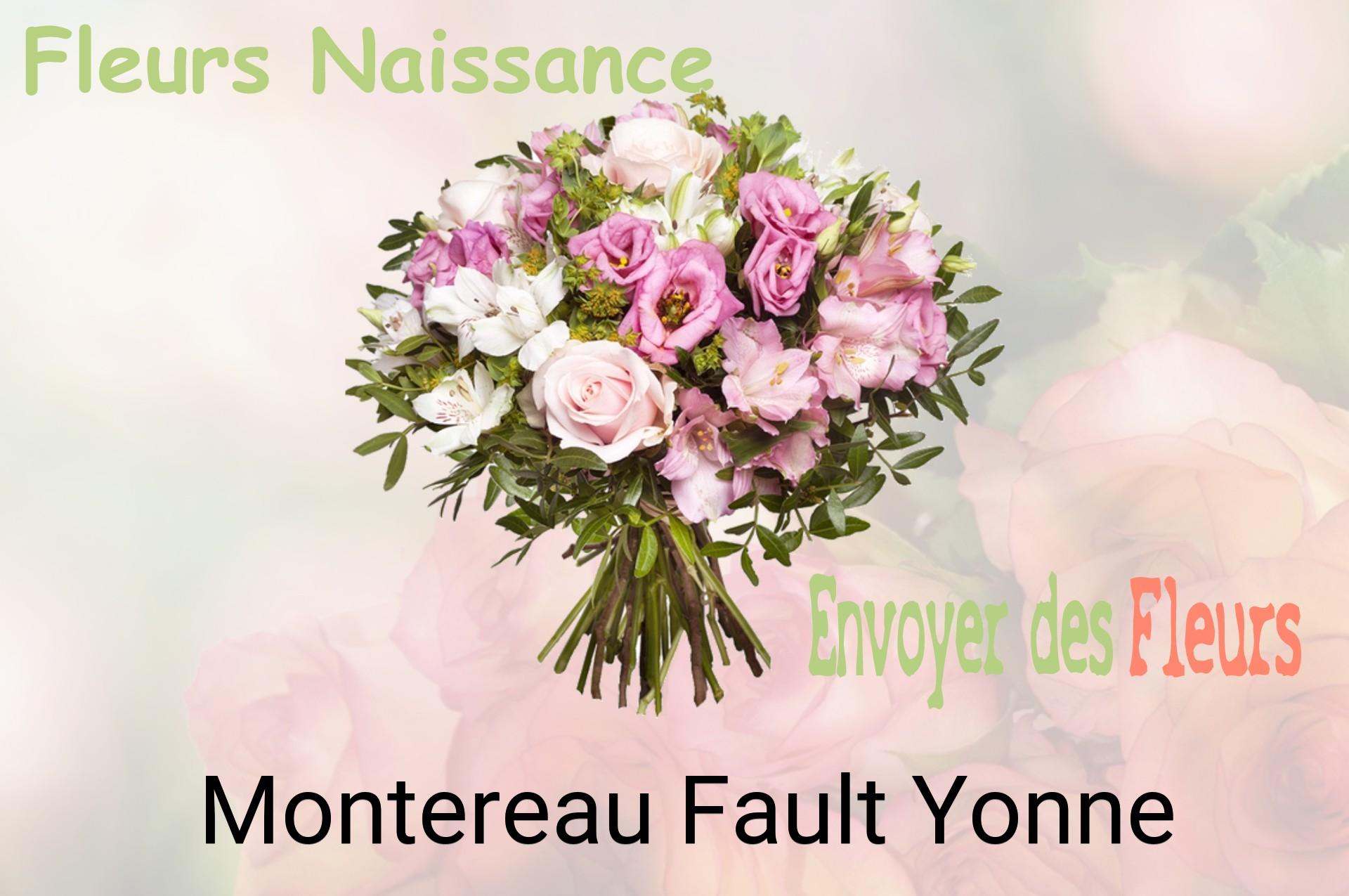 Bouquet de fleurs de naissance livré à Montereau-Fault-Yonne
